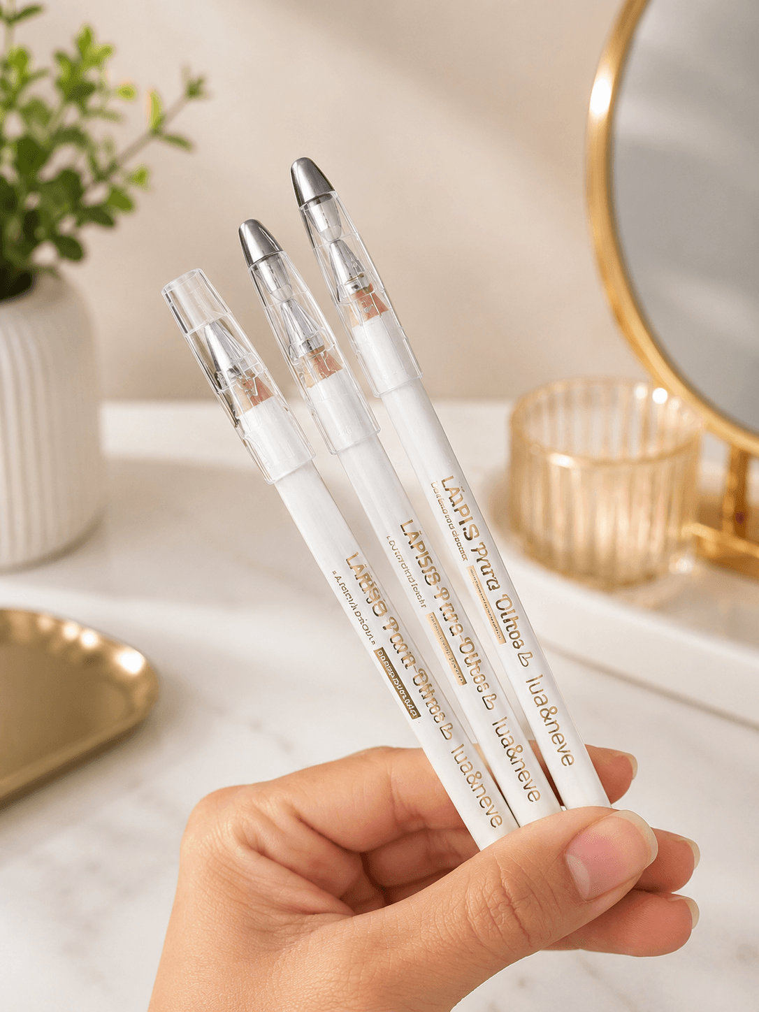 Lápis para Olhos – Lua & Neve (Branco)