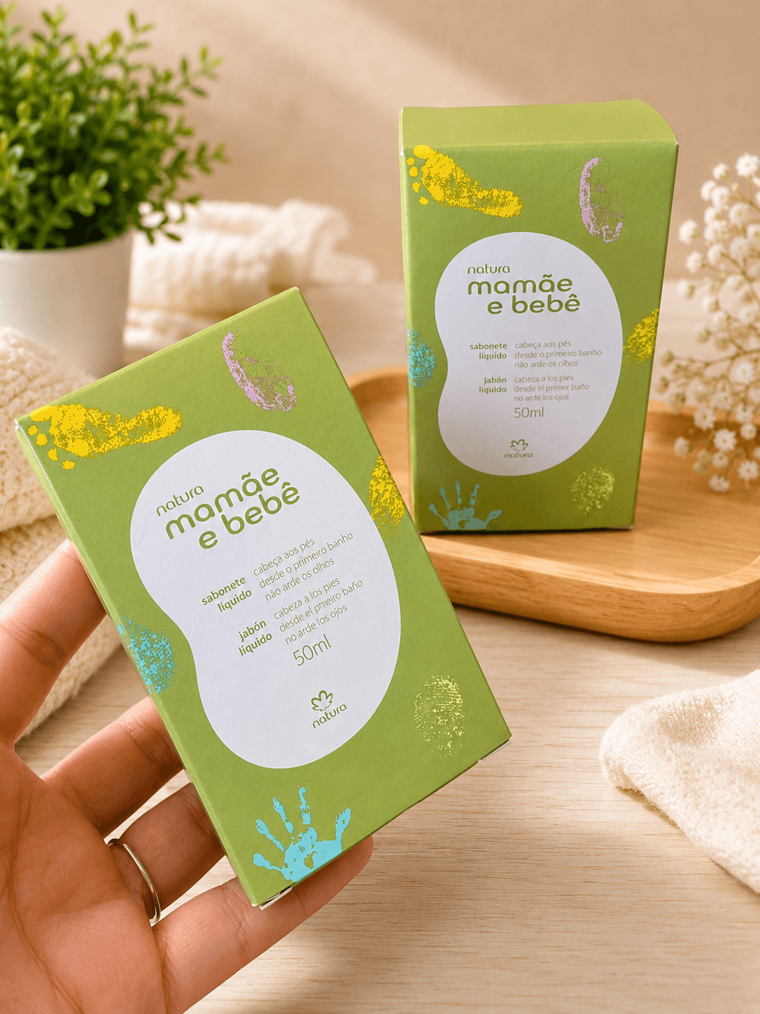 Sabonete Líquido Natura Mamãe e Bebê
